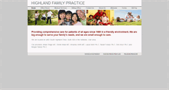 Desktop Screenshot of highlandfp.com